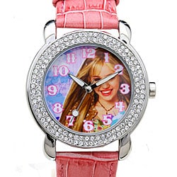 Disney Rhinestone Hannah Montana Girls' Watch