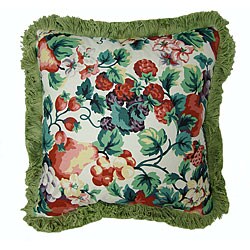 Abundance Fruit Throw Pillows (Set of 2).