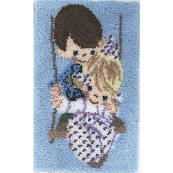 Precious Moments Love Is Kind Latch Hook Kit