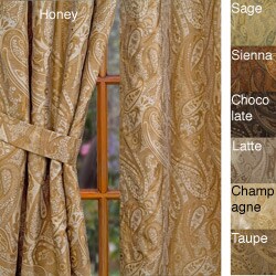 Geneva Rod Pocket 96-inch Curtain Panel