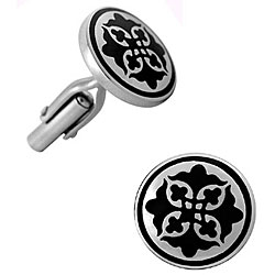 Stainless Steel Celtic Design Cuff Links