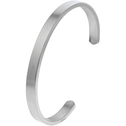 Stainless Steel Plain Cuff Bracelet