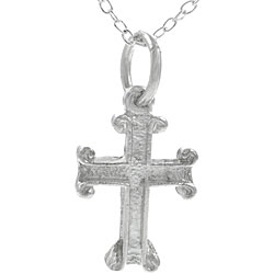Sterling Silver Cross Necklace