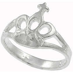 Sterling Silver Child's Crown Ring