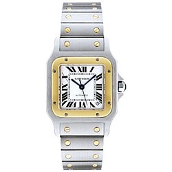 Cartier Santos Galbee Men's Two-tone Automatic Watch