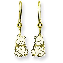 Goldplated Disney's Winnie the Pooh Earrings