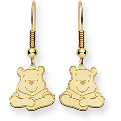 Goldplated Disney's Winnie the Pooh Drop Earrings