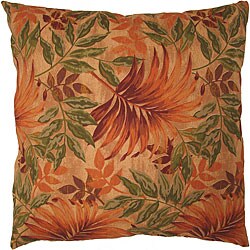Tropical Palm Wheat Large Outdoor Floor Pillow