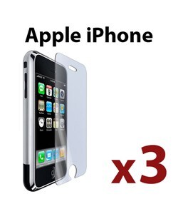 Apple iPhone 1st Gen Screen Protectors (Pack of 3)