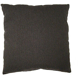 Charcoal Textured 24-inch Floor Pillow