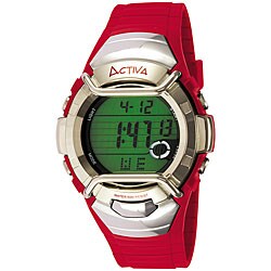 Activa by Invicta Men's Red Digital Watch