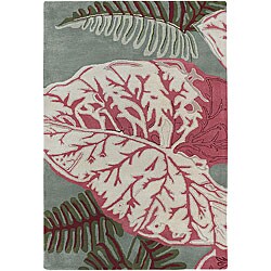 Hand-tufted Inka Wool Rug (5' x 7'6)