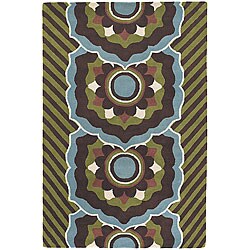Hand-tufted Contemporary Dasa Rug (7'9 x 10'6)