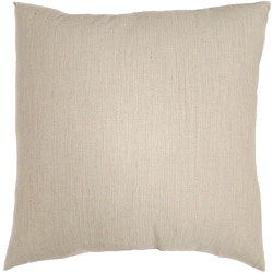 Oxford 24-inch Textured Natural Ivory Floor Pillow