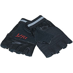 Men's Medium-size Weightlifting Leather Gloves