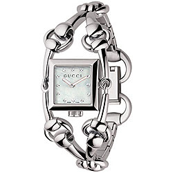 Gucci Signoria White Dial Diamond Watch