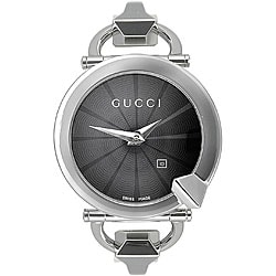 Gucci Chiodo Women's Steel Black Dial Watch