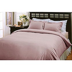 Lilac 220 Thread Count Cotton Duvet Cover Set
