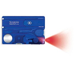 Swiss Army 13-tool SwissCard with Light