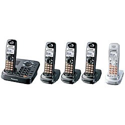 KX-TG9345PK DECT 6.0 Expandable Cordless Phone (Refurbished)