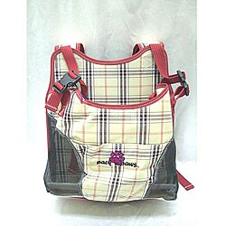 Pack N' Paws Hands-free Plaid Pet Carrier