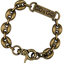 Dolce & Gabbana Men's Anchor Link Chain Bracelet