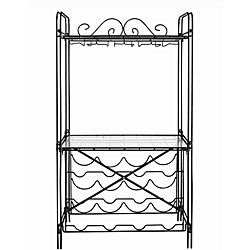 Metal Wine Floor Rack