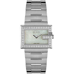 Gucci 100 Series Women's Diamond Watch