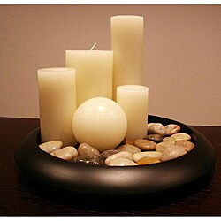 6-piece Round Tranquility Candle Set