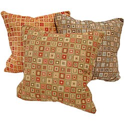 Disco Feather Throw Pillows (Set of 2)