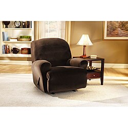 Sure Fit Mesquite Velvet Recliner Chair Cover