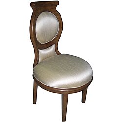 Clarissa Wood Slipper Chair