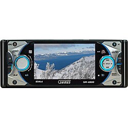 In-Dash SM-4800 CD/DVD Receiver with 4-inch LCD