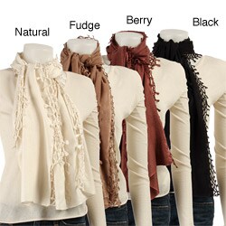 Himalaya Trading Co. Pashmina Fringe Scarf