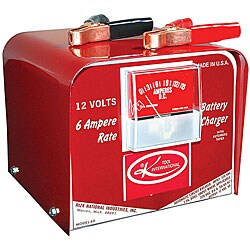 6-amp Portable Economy Battery Charger