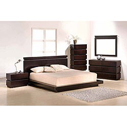 Platform King bedroom Set (domes Collection)