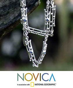 Sapphire 'Urban Surrealism' Choker (Thailand)