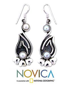 Pearl 'Love Song' Earrings (India)