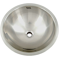 Topmount Stainless Steel Bathroom Sink