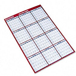 At-A-Glance Reversible and Erasable Yearly Wall Planner