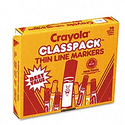 Fine Line Classpack Non-washable Markers (Case of 200)