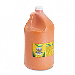 Orange Washable Paint (1 Gallon)