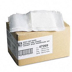 Reclosable Small Parts Bags with Write-On Panel (Case of 1,000)