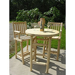Chateaugay White Cedar Tall Bistro Table