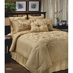 Saffron Luxury King 4-piece Comforter Set