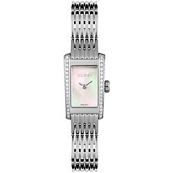 Gucci 8600 Women's Stainless Steel Diamond Watch