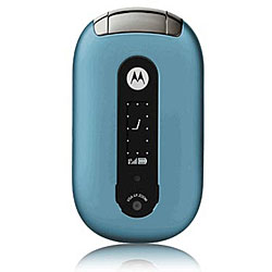 Motorola U6 Blue PEBL Unlocked Cell Phone
