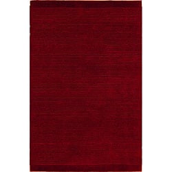 Hand-loomed Catalina Red Rug (2' x 7'9)