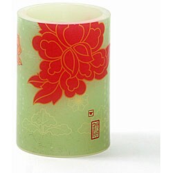 Green Asia Imageglow Lantern-style Candle