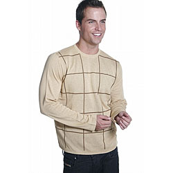 Oggi Moda Men's Long-sleeve Crewneck Sweater
